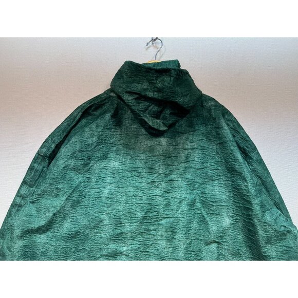 Frogg Toggs Mens Rain Button Front Hooded Jacket Long Sleeve Size XXL Mint Green - Picture 11 of 12